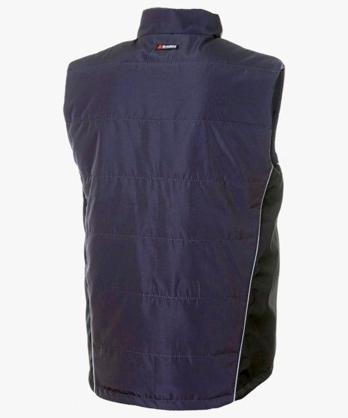 Жилет утеплённый Brodeks KW101, цвет серый, чёрный