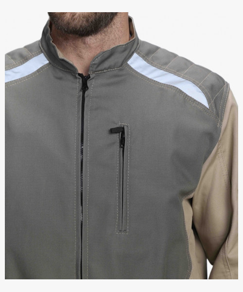 Куртка Челси (тк.Канвас,270), хаки/бежевый