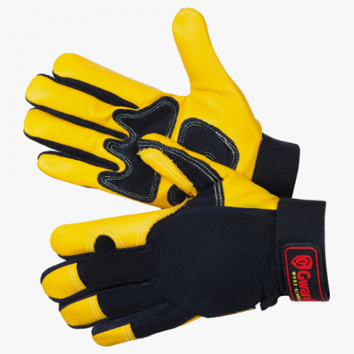 ARGO Перчатки виброзащитные многофункциональные спилок/кожа