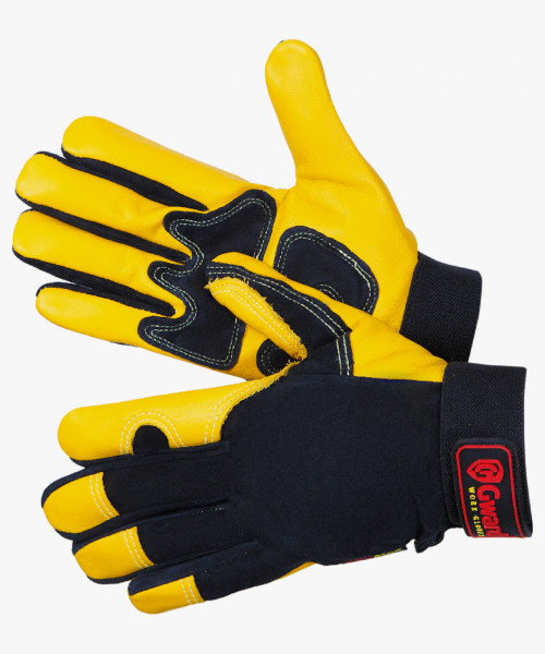 ARGO Перчатки виброзащитные многофункциональные спилок/кожа