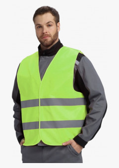 Жилет сигнальный ProfLineBase (тк.Полиэфир,100), желтый