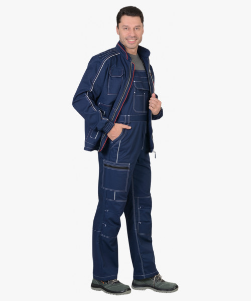 Костюм мужской СИРИУС-АЛЕКС куртка, п/к, синий