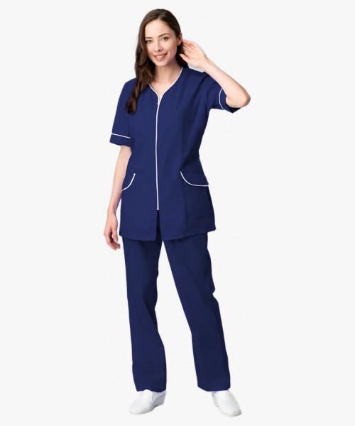 Костюм женский Вера (тк.ТиСи), т.синий