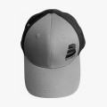 Бейсболка Brodeks KM130, цвет серый, чёрный