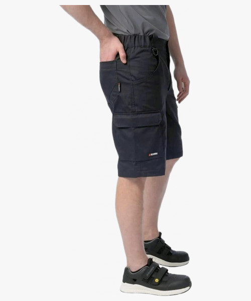 Шорты рабочие Brodeks KS314-С, 100% хлопок, цвет чёрный