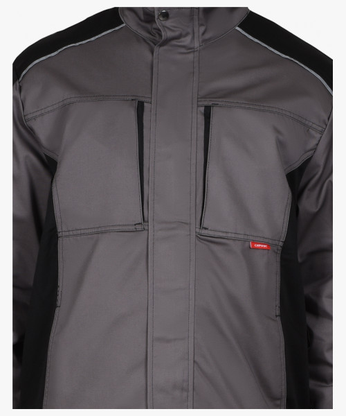 Куртка СИРИУС-ЦИТРИН ср.серый с черным