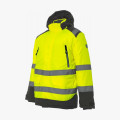 Куртка-парка сигнальная зимняя Brodeks KW217, цвет жёлтый, чёрный