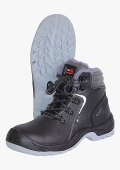 Ботинки PROTECTION-NORD/Ю, кожа, ПКП, нат. мех, ПУ-ТПУ