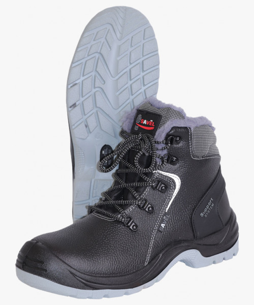 Ботинки PROTECTION-NORD/Ю, кожа, ПКП, нат. мех, ПУ-ТПУ