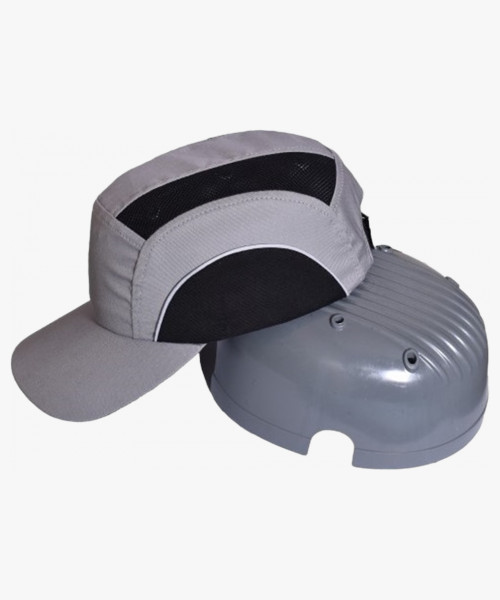 Каскетка защитная с СОП, св.серо-черный