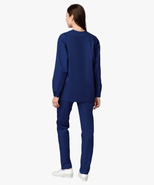 Костюм женский ХАССП-Стандарт (тк.Оптима,160), т.синий