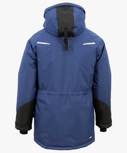 Куртка-парка зимняя мужская Brodeks KW215, цвет синий