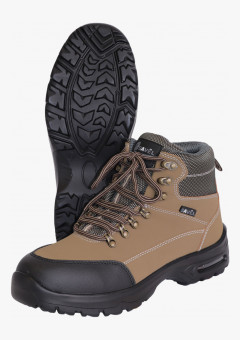 Ботинки БИЗОН, иск. нубук, ПУ-ПУ