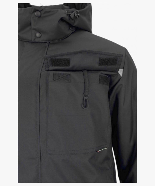 Костюм рабочий зимний Brodeks KW603, куртка, брюки, цвет чёрный