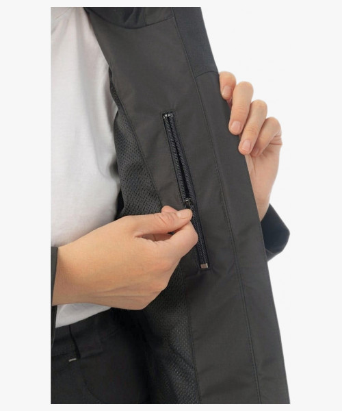 Куртка-парка женская летняя Brodeks KS238, цвет чёрный