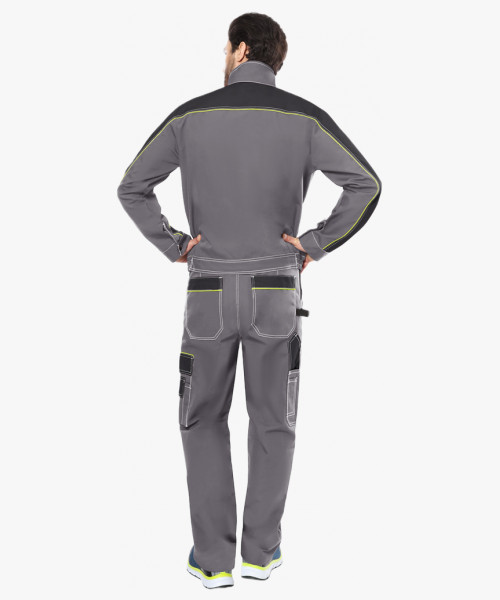 Костюм СИРИУС-АГАТ куртка, брюки, серый с черным