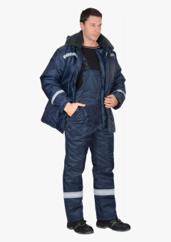 Костюм СИРИУС-СЕВЕР-4 куртка, п/к синий