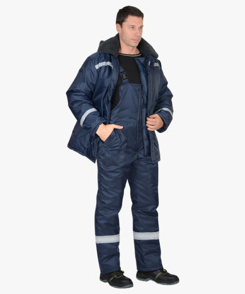 Костюм СИРИУС-СЕВЕР-4 куртка, п/к синий