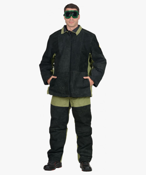 Костюм сварщика зимний со спилком (2,7 кв.м.) тип Б