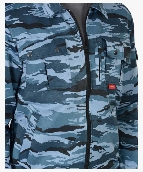 Костюм СИРИУС-ФРЕГАТ куртка, брюки, КМФ Серый вихрь