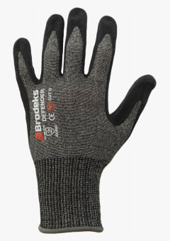 Перчатки рабочие Brodeks GC-21, цвет серый, чёрный