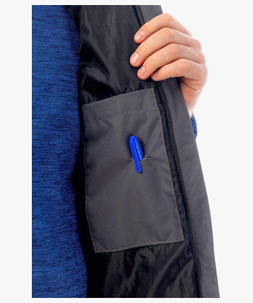 Жилет утеплённый Brodeks KW112, цвет серый