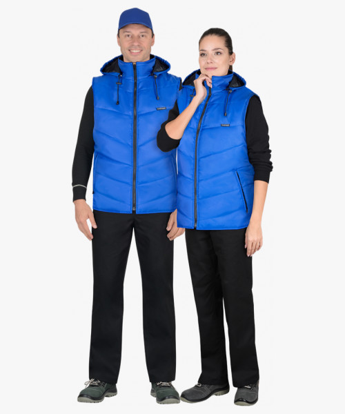 Жилет СИРИУС-ИМИДЖ васильковый