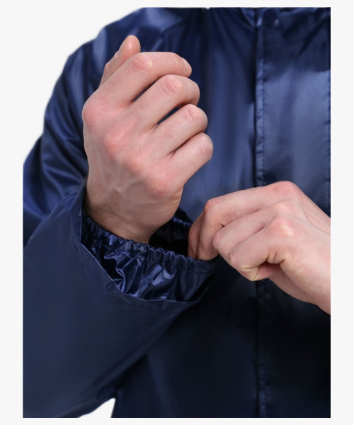 Плащ влагозащитный ProfLineLeader (ПВХ,240), т.синий