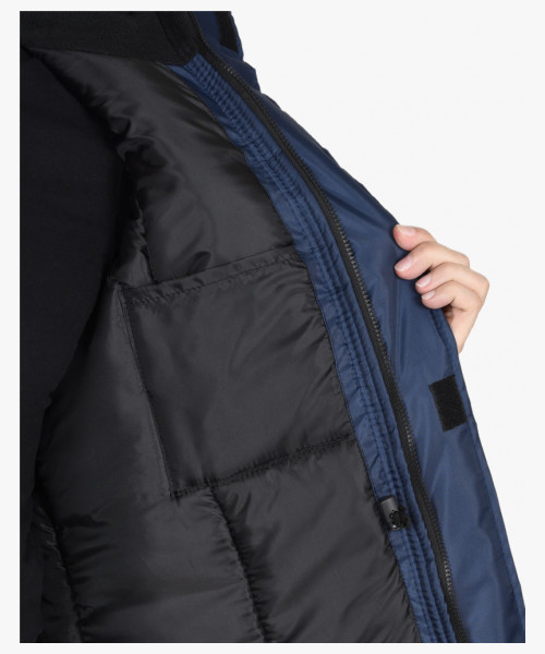 Куртка СИРИУС-БРИГАДИР темно-синяя с васильковым и СОП