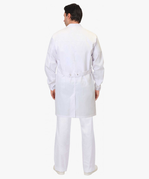 Халат мужской СИРИУС-СИЦИЛИЯ белый, ХАССП