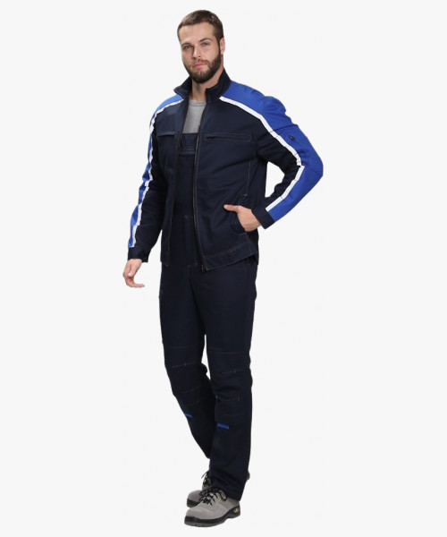 Куртка Алькор (тк.Карелия,260), т.синий/васильковый