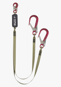 Строп VENTO™ ленточный двойной нерегулируемый с амортизатором аТ22 искробезопасный, vnt aT22