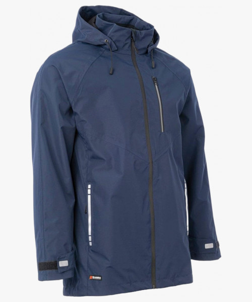 Куртка-парка летняя мужская Brodeks KS213, цвет синий