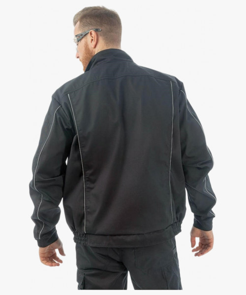 Куртка летняя мужская Brodeks KS201, цвет чёрный