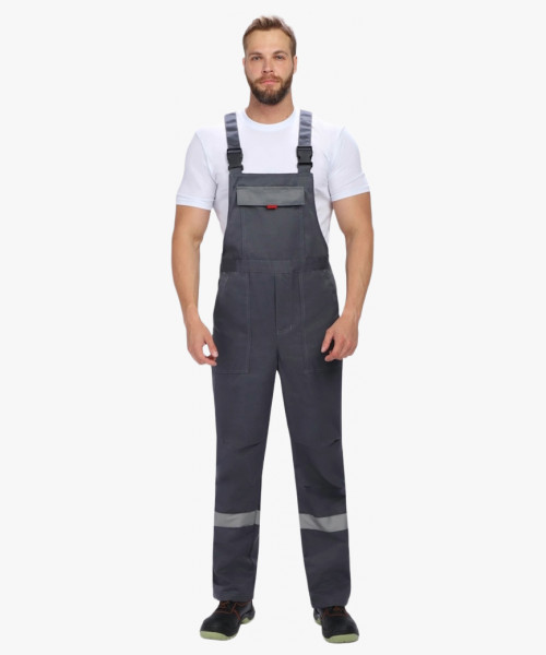 Костюм Флофт-2 СОП (тк.Смесовая,210) п/к, т.серый/серый