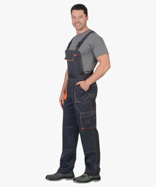 Полукомбинезон мужской СИРИУС-CROWN серый