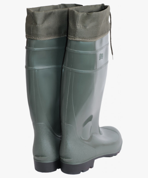 Сапоги ПВХ с манжетой мужские, высота 38см