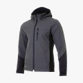 Куртка софтшелл летняя мужская Brodeks KS237, цвет серый, чёрный
