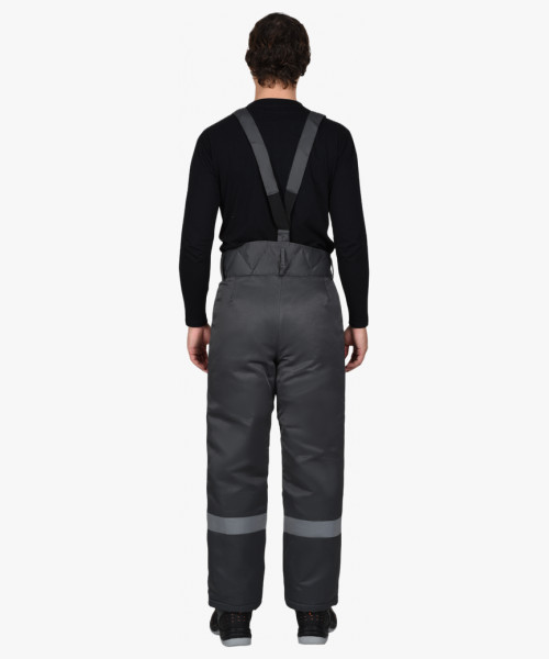 Брюки зимние универсальные тёмно-серые с СОП