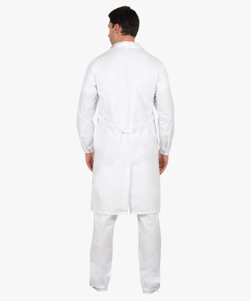 Халат мужской х/б бязь белый