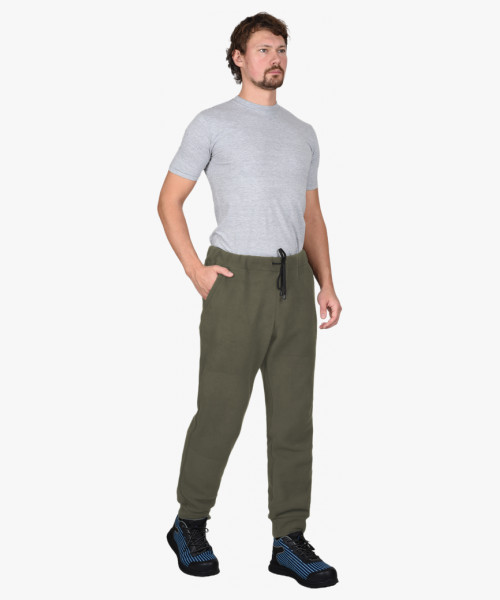 Брюки флисовые СИРИУС-КОМФОРТ оливковые