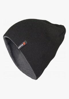 Шапка Brodeks Light Bicolor, цвет чёрный, серый