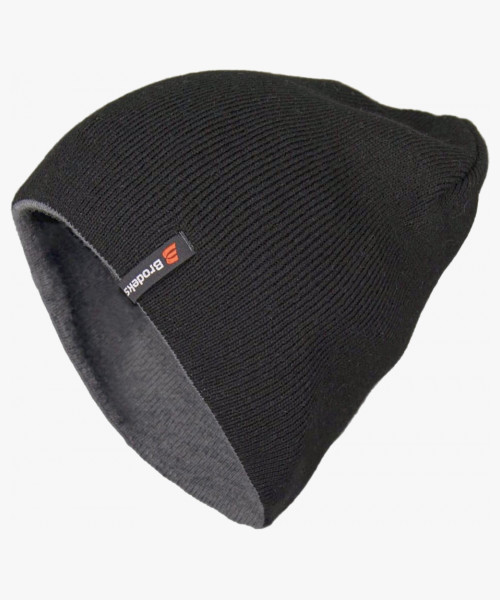 Шапка Brodeks Light Bicolor, цвет чёрный, серый