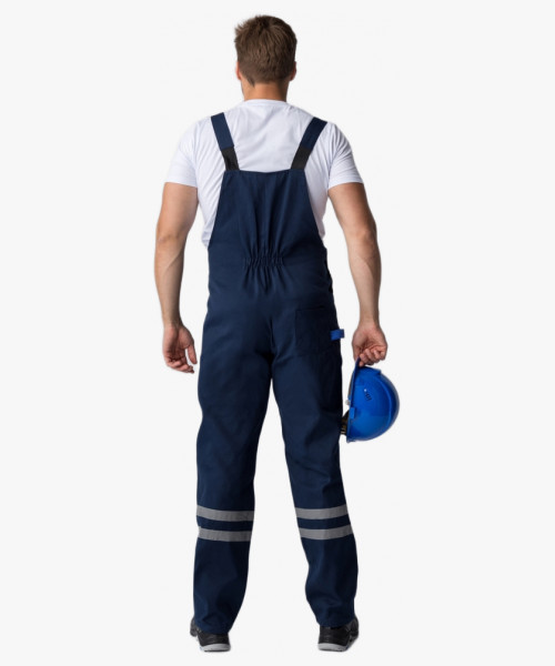 Костюм для ИТР (тк.Саржа,250) п/к, т.синий/васильковый