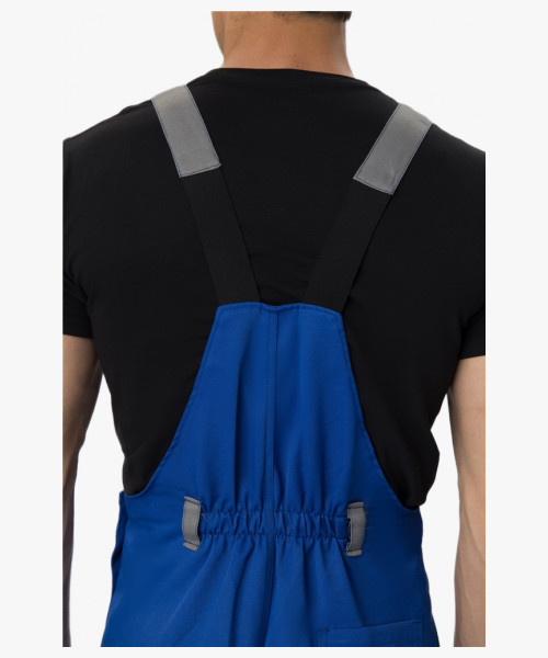 Костюм Практик СОП (тк.Смесовая,210) п/к, васильковый/серый