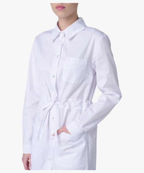 Халат женский Сансара-001 (тк.Смесовая,160) MedLine, белый