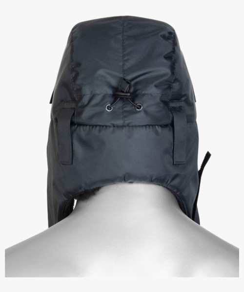 Шапка-ушанка СИРИУС-ЕВРО тёмно-серая