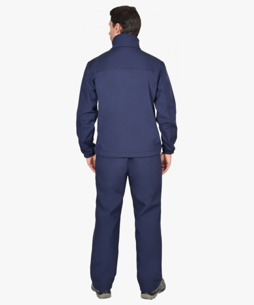 Костюм СИРИУС-АЗОВ синий софтшелл пл 350 г/кв.м