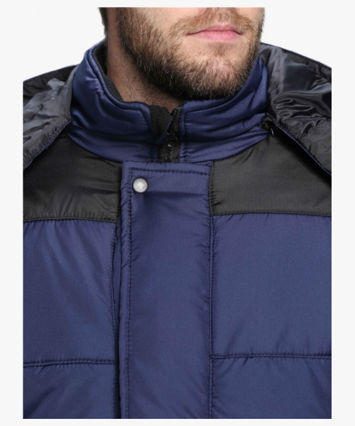 Куртка зимняя Европа CH (тк.Дюспо), т.синий/черный