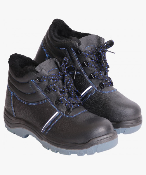 Ботинки 14/1С, кожа, МП МС, иск.мех, ПУ-ПУ